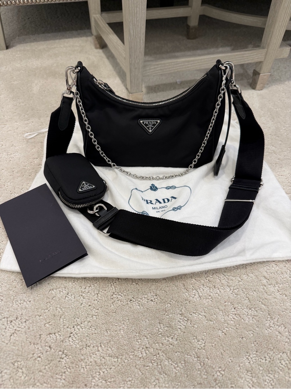 Prada 2005 re-edition nylon bag